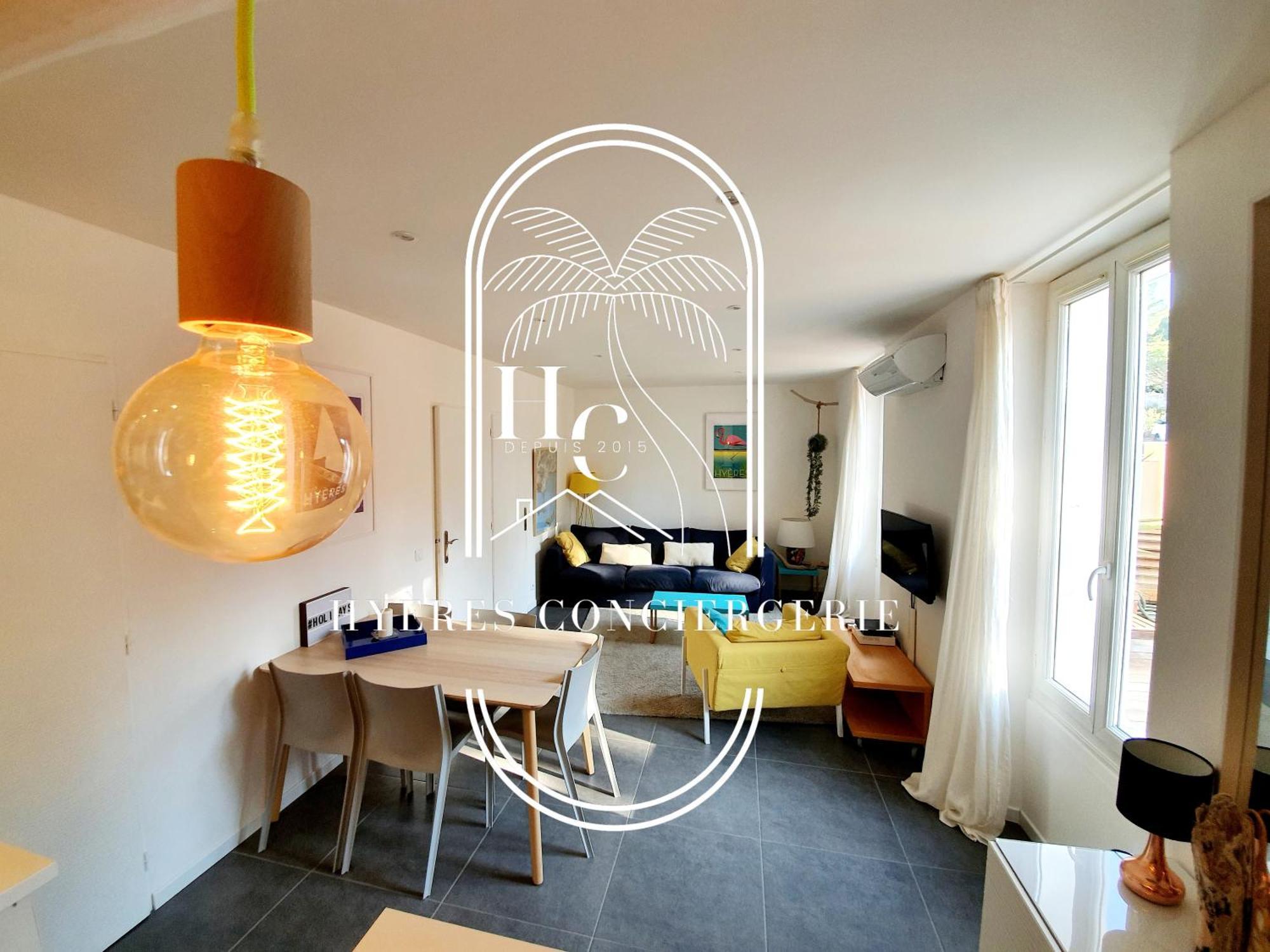 Petit Moulin-T3 Giens-Clim-Parking Apartment Hyeres Ngoại thất bức ảnh