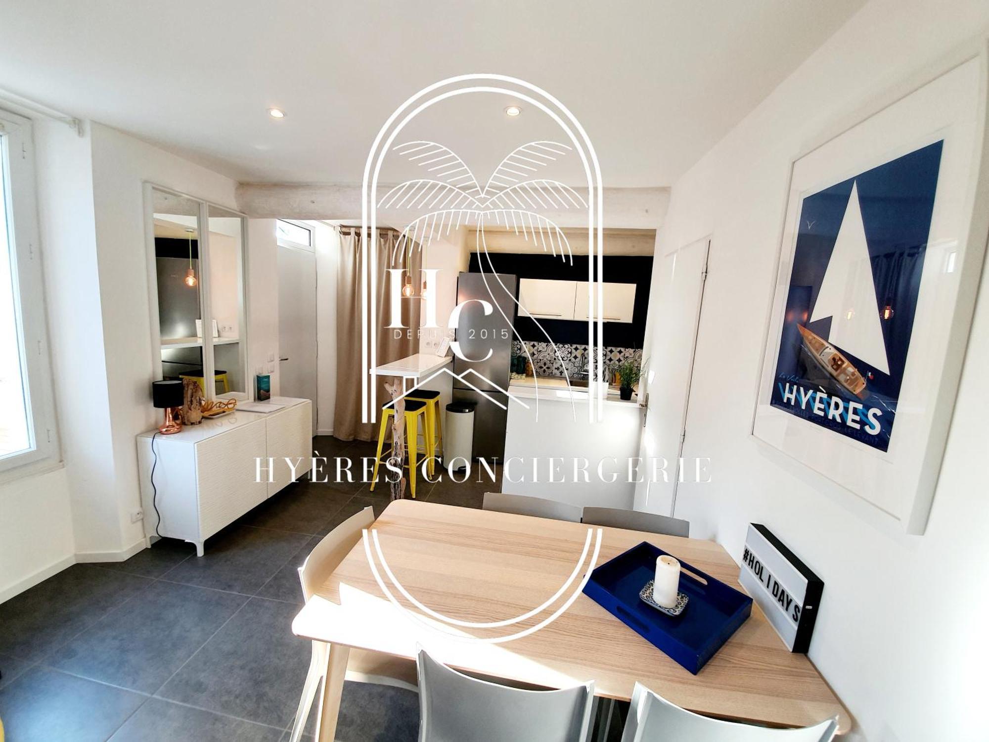 Petit Moulin-T3 Giens-Clim-Parking Apartment Hyeres Ngoại thất bức ảnh
