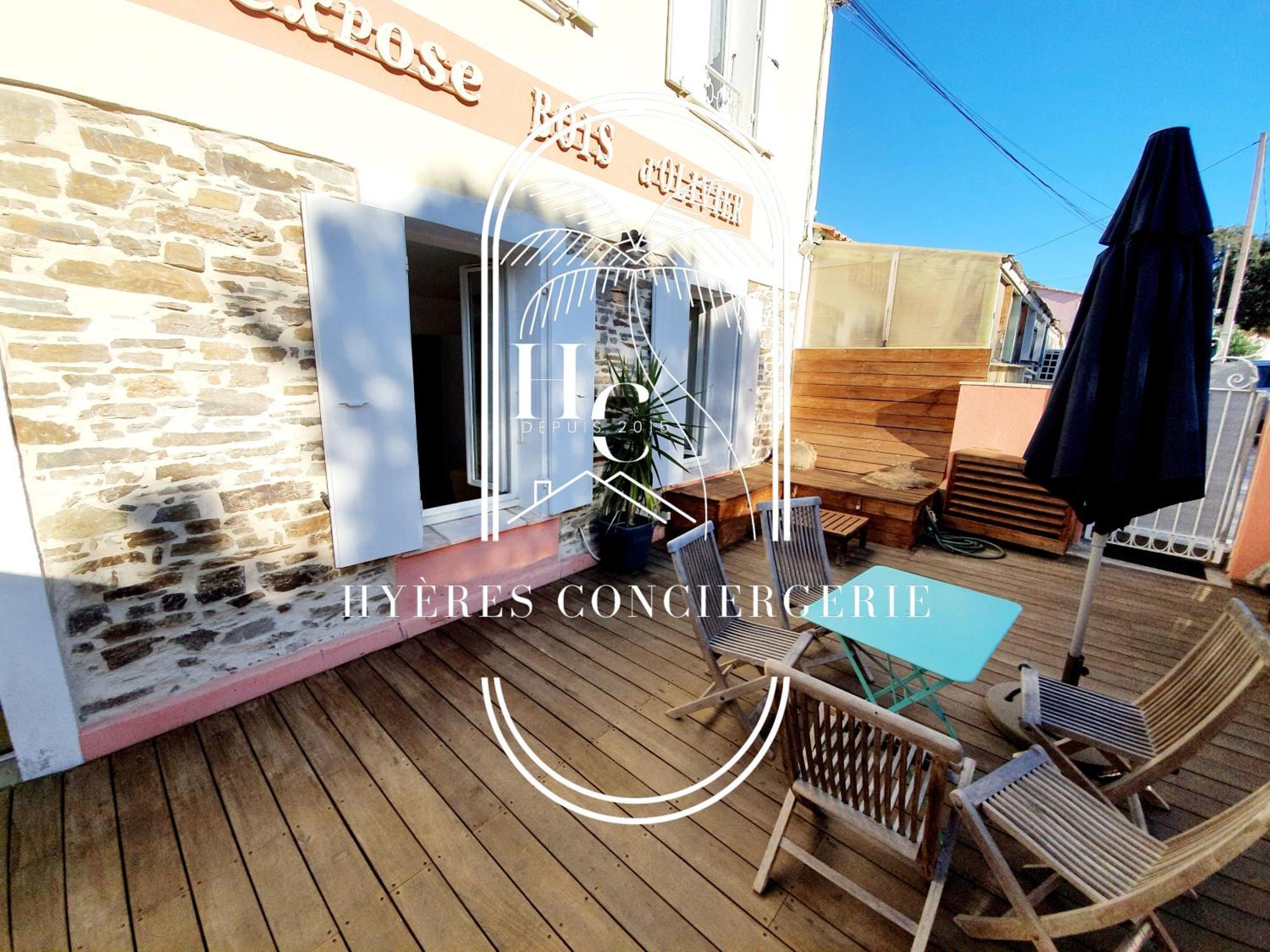 Petit Moulin-T3 Giens-Clim-Parking Apartment Hyeres Ngoại thất bức ảnh
