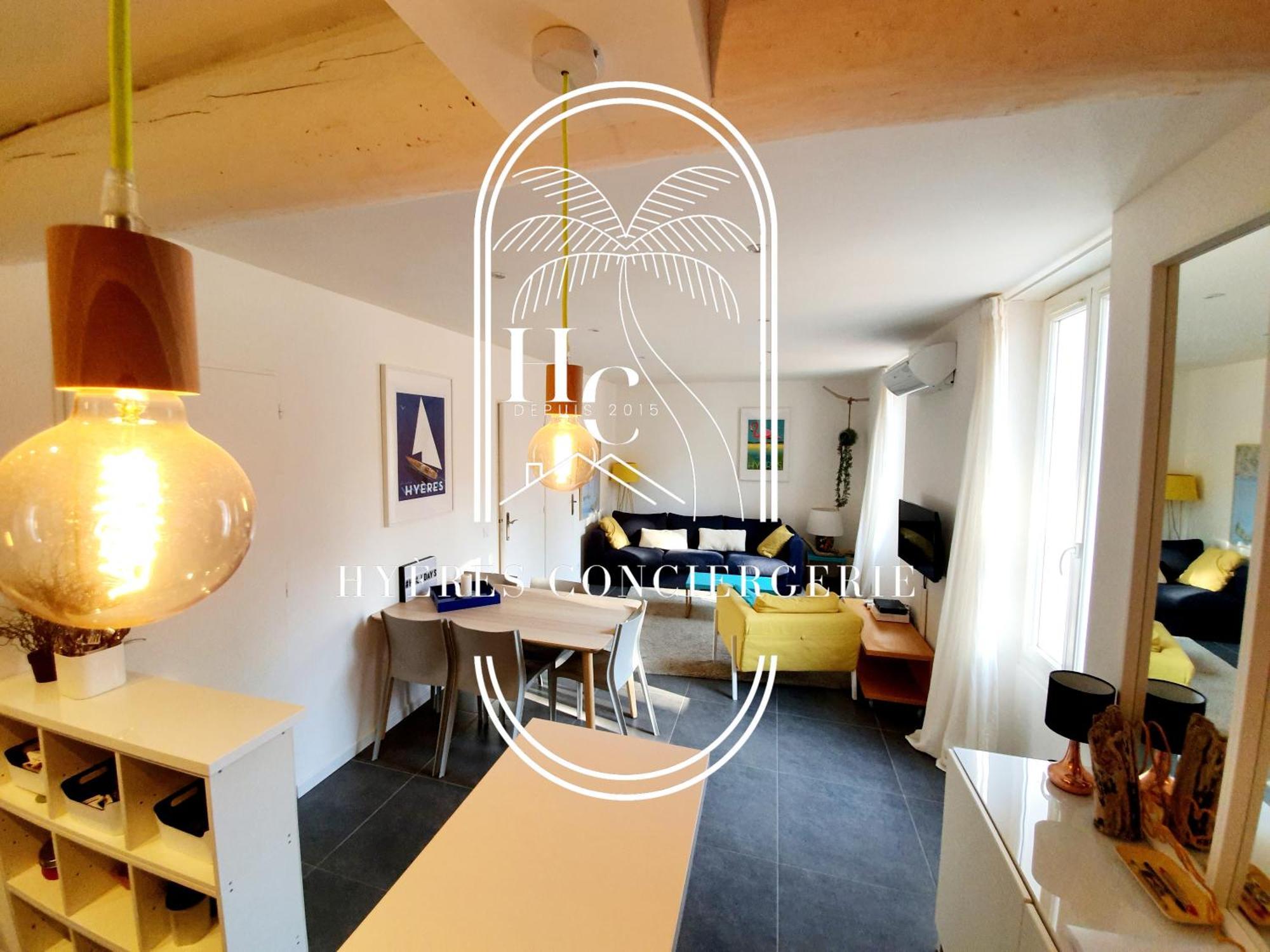 Petit Moulin-T3 Giens-Clim-Parking Apartment Hyeres Ngoại thất bức ảnh