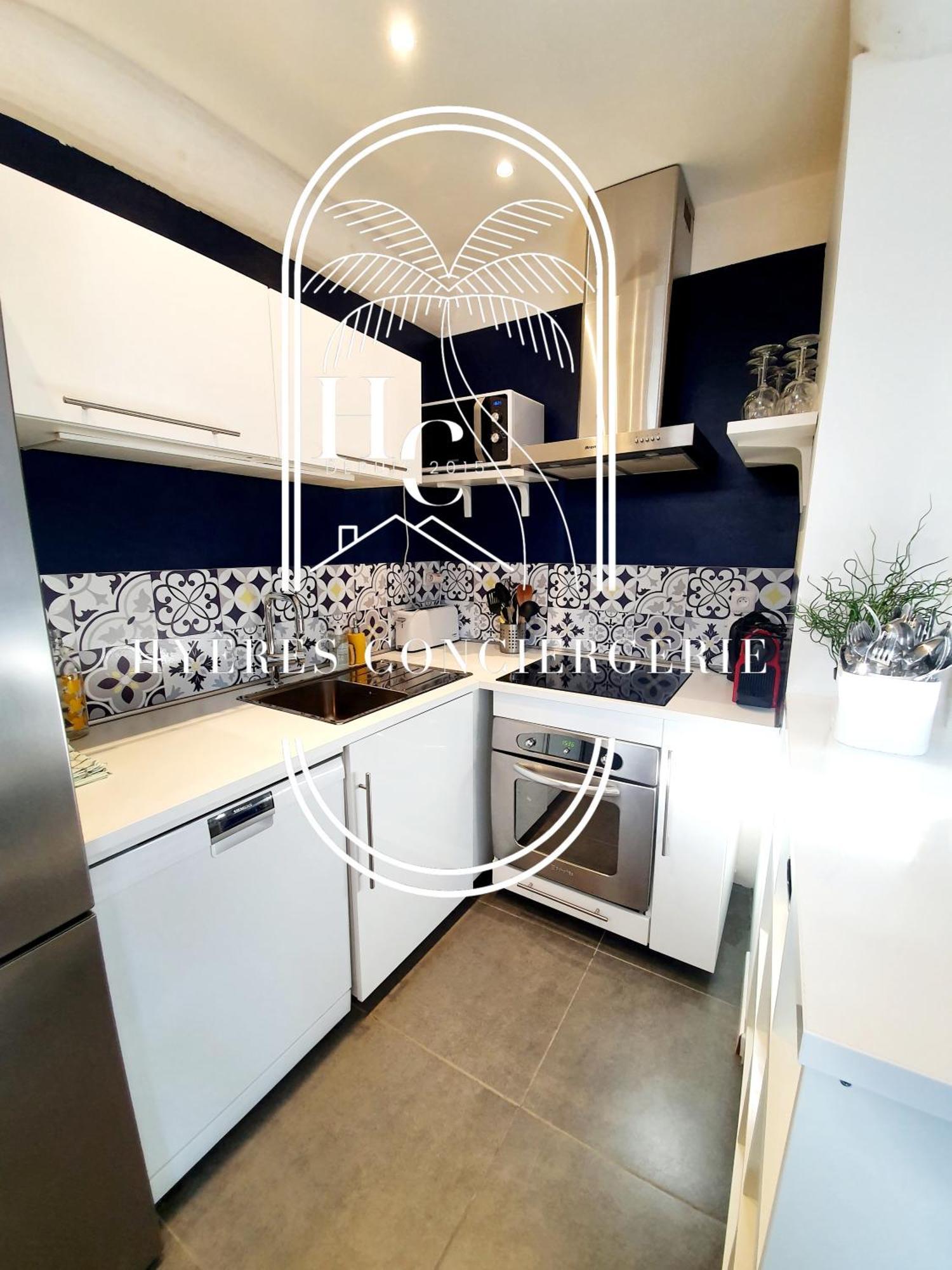 Petit Moulin-T3 Giens-Clim-Parking Apartment Hyeres Ngoại thất bức ảnh