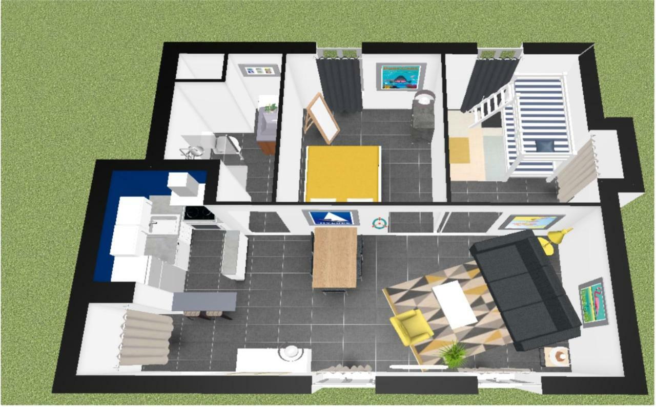 Petit Moulin-T3 Giens-Clim-Parking Apartment Hyeres Ngoại thất bức ảnh